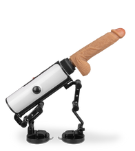 Laden Sie das Bild in den Galerie-Viewer, Fickmaschine mit Heizdildo und Dildovibrator