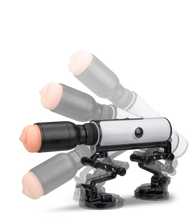 Laden Sie das Bild in den Galerie-Viewer, Fickmaschine mit vibrierendem Masturbator