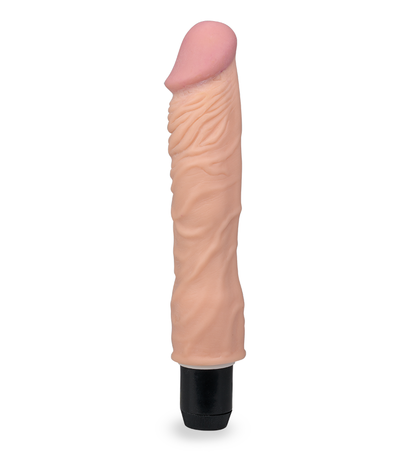 Formbarer Dildo-Vibrator 20 cm
