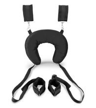 Laden Sie das Bild in den Galerie-Viewer, Fuß- und Handfesseln mit Nackenrolle