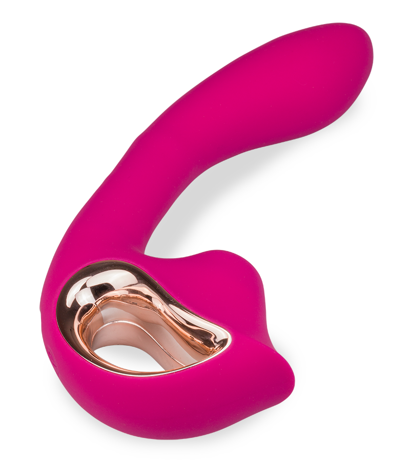 G-Punkt-Vibrator mit Druckwellen Empress