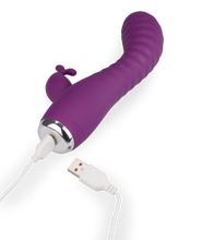 Laden Sie das Bild in den Galerie-Viewer, G-Punkt-Vibrator mit Klitorisreizer Wendy