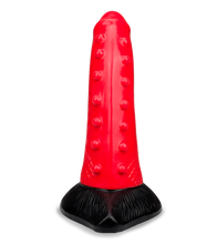 Laden Sie das Bild in den Galerie-Viewer, Gekrümmter Drachendildo mit Saugnapf 23,5cm