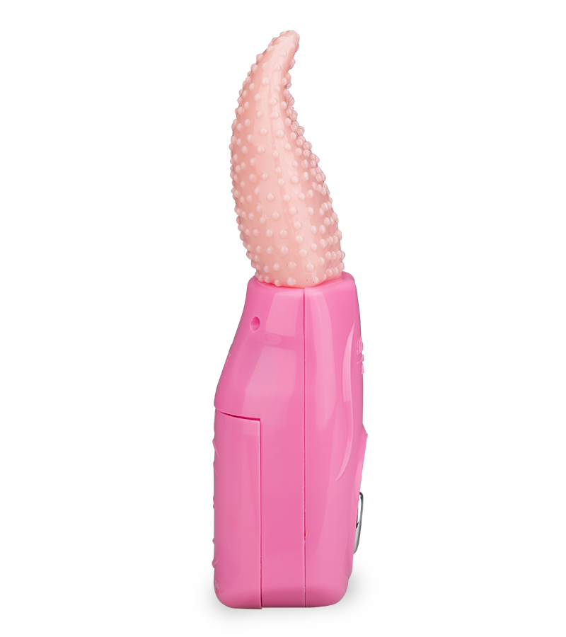 Genoppter Klitoris- &amp; Vagina-Stimulator mit Vibration