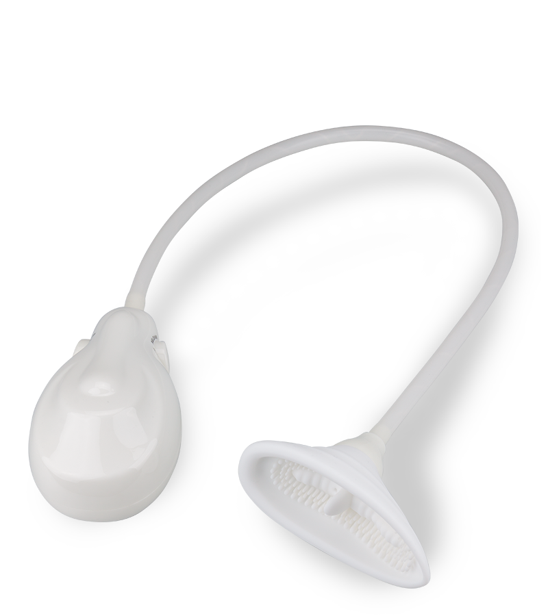 Genoppter Klitorissauger mit Vibration