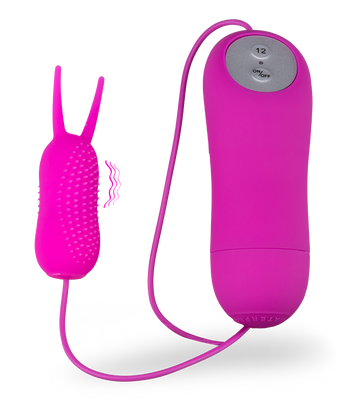 Genoppter Klitorisstimulator Pink Devil