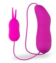 Laden Sie das Bild in den Galerie-Viewer, Genoppter Klitorisstimulator Pink Devil