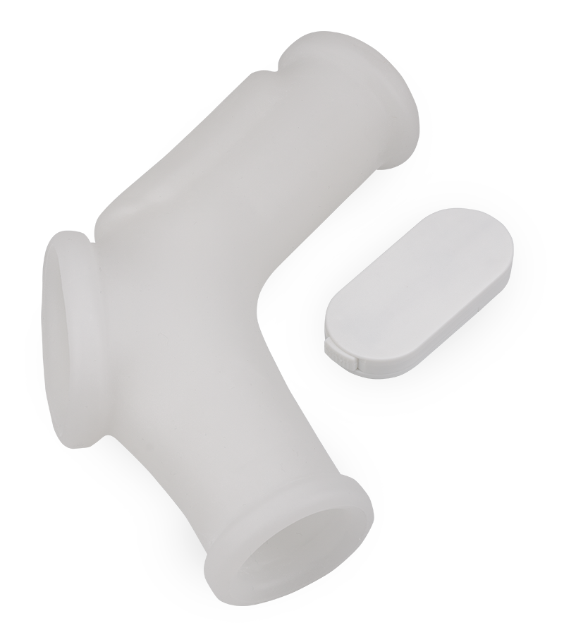 Glatte Penismanschette mit Vibration Everest