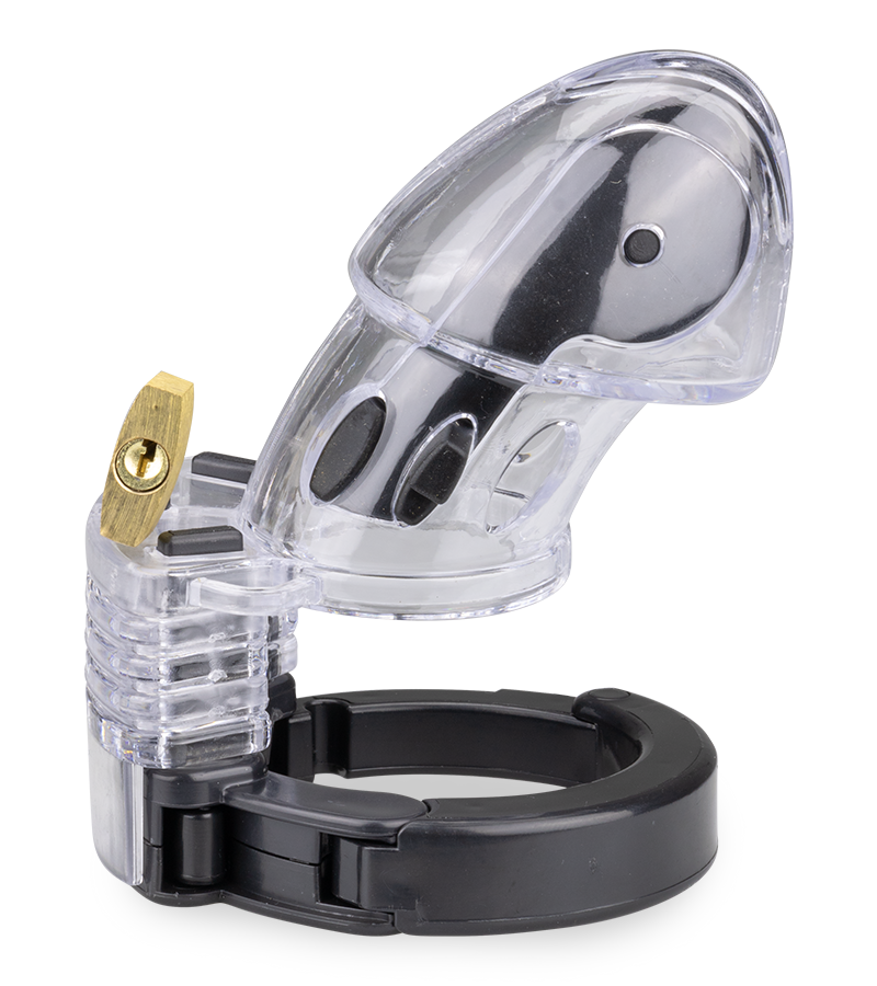 Größenverstellbarer Peniskäfig mit Schloss