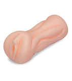 Gummivagina mit Noppen und Rillen Mia