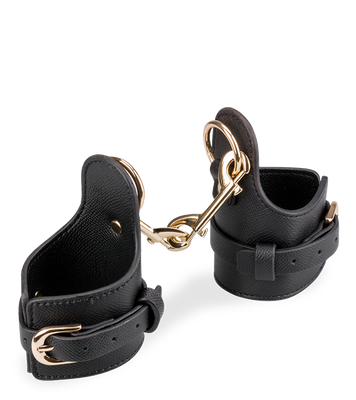 Handfesseln aus Kunstleder Justice