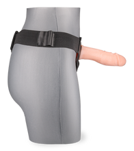 Laden Sie das Bild in den Galerie-Viewer, Hohler XXL-Umschnalldildo mit Vibration