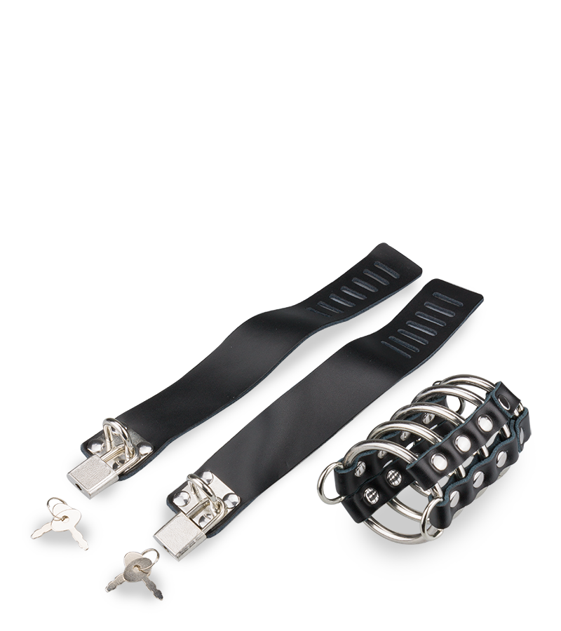 Keuschheitsgürtel aus Leder