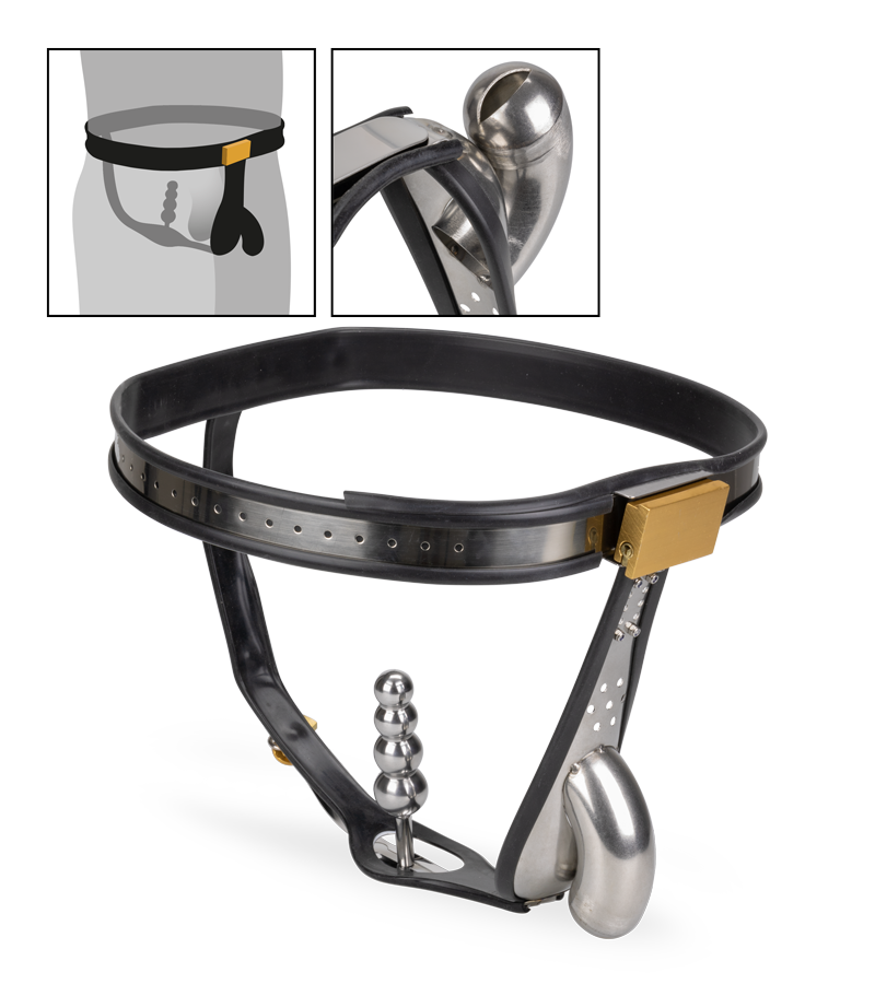 Keuschheitsgürtel für Männer Enclosed