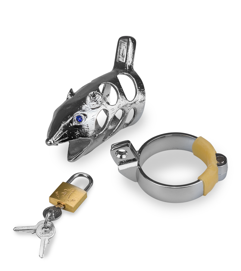 Keuschheitsgürtel mit chinesischem Sternzeichen Ratte