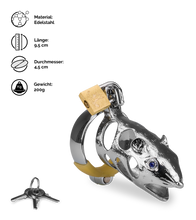 Laden Sie das Bild in den Galerie-Viewer, Keuschheitsgürtel mit chinesischem Sternzeichen Ratte