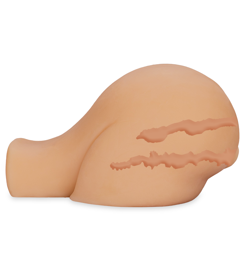 Kleine Lustmuschi mit Anus und Vagina