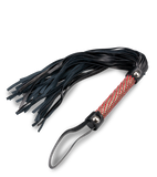 Kleine Riemenpeitsche mit Strass