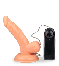 Laden Sie das Bild in den Galerie-Viewer, Kleiner Dildo-Vibrator mit Saugfuß