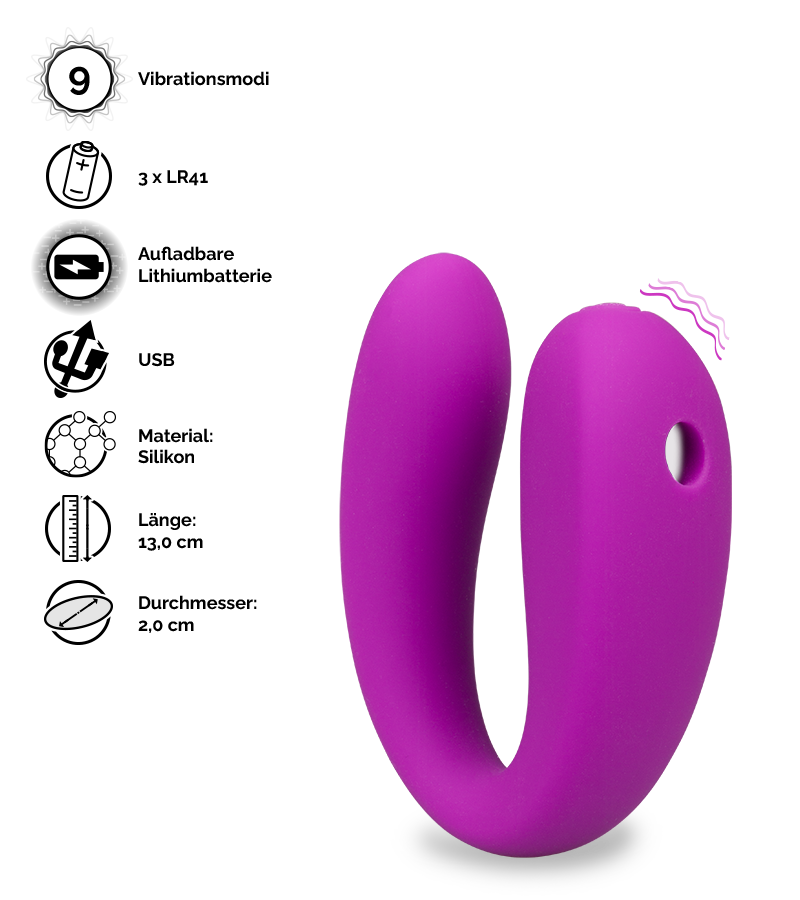 Kleiner Paarvibrator Lilo