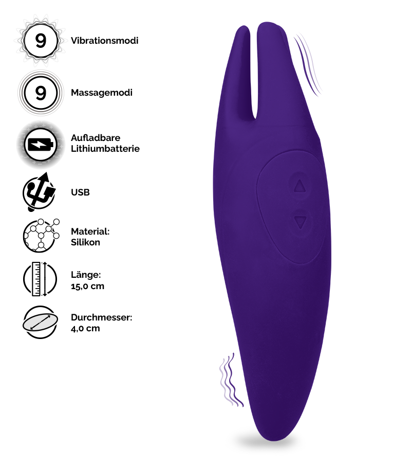 Klitoris-Massager mit Vibration Chiara
