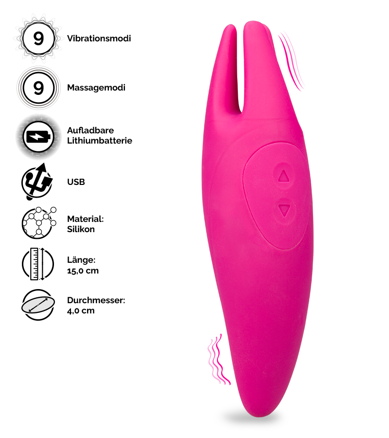 Klitoris-Massager mit Vibration Chiara