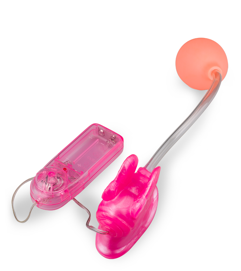 Klitorissauger mit Vibration und Pumpe