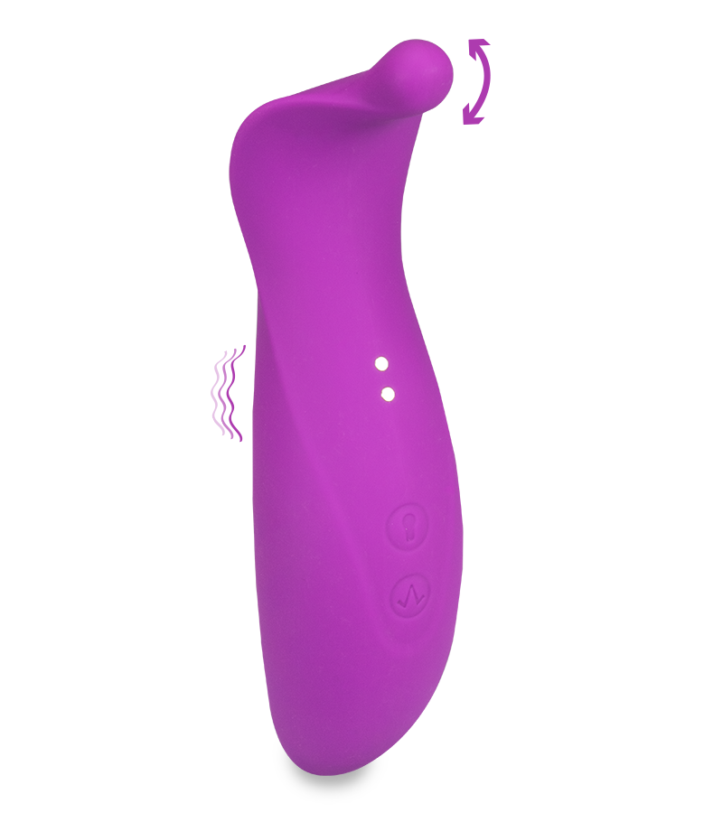 Klitorisstimulator mit Klopf-Funktion Elphy