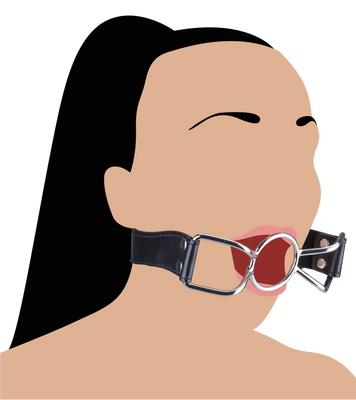 Knebelring und Mundspreizer Spider Bondage