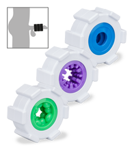 Laden Sie das Bild in den Galerie-Viewer, Kombinierbarer Ring-Masturbator mit 3 Ringen