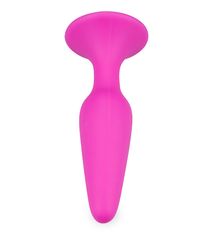 Konischer Buttplug mit Saugfuß