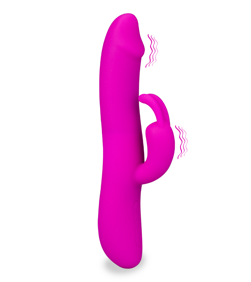 Kraftvoller Rabbit-Vibrator und Pulsator