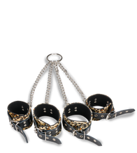 Laden Sie das Bild in den Galerie-Viewer, Kreuzfessel für Hand- &amp; Fußgelenke