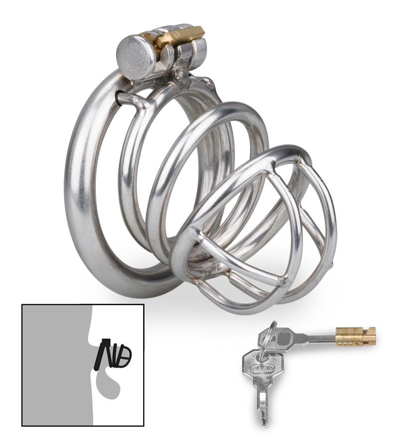 Kurzer Penis-Käfig Slammer