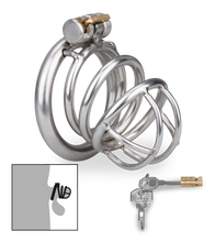 Laden Sie das Bild in den Galerie-Viewer, Kurzer Penis-Käfig Slammer