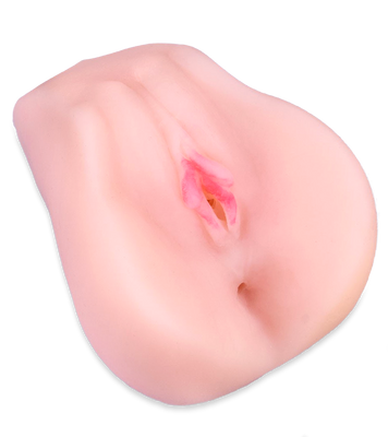 Lebensgroße Gummimuschi Vagina und Anus mit Vibration