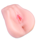 Lebensgroße Gummimuschi Vagina und Anus mit Vibration