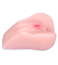 Laden Sie das Bild in den Galerie-Viewer, Lebensgroße Gummimuschi Vagina und Anus mit Vibration