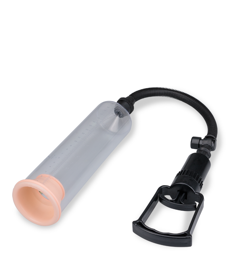 Manuelle Penispumpe mit Vagina-Aufsatz Foster