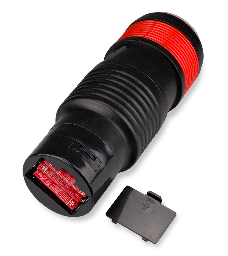 Manueller Teleskop-Masturbator mit Mund-Öffnung