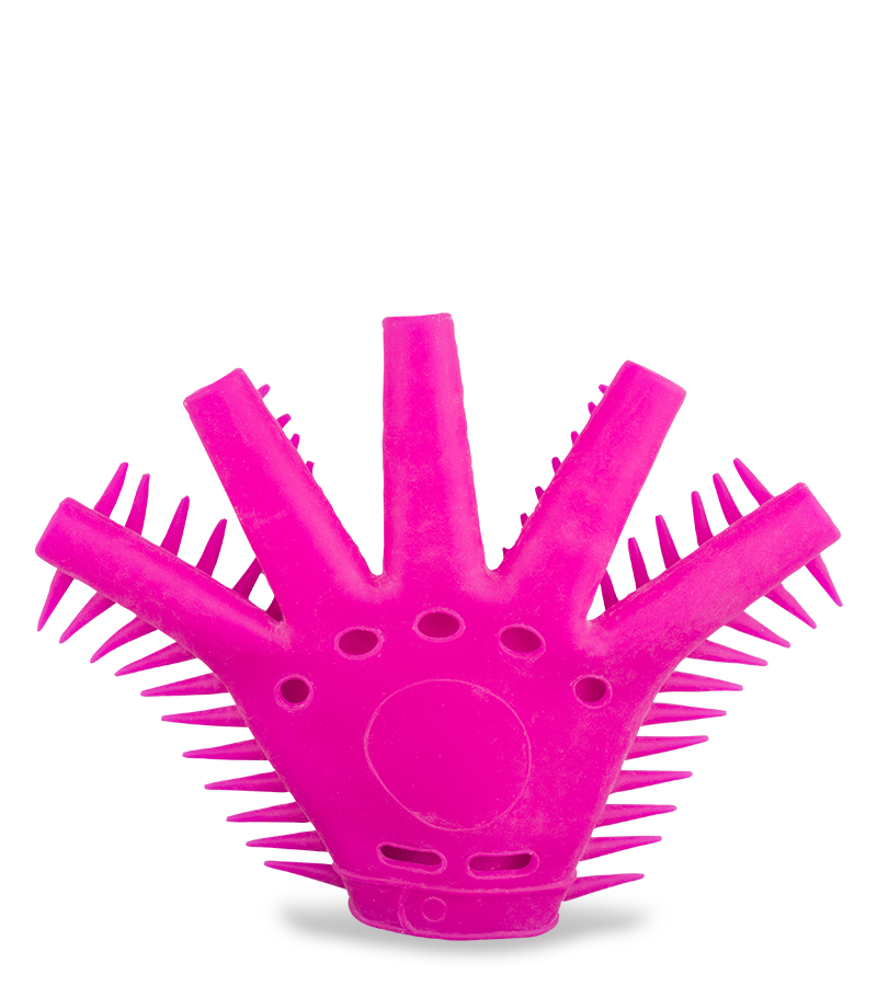 Masturbationshandschuh mit weichen Noppen