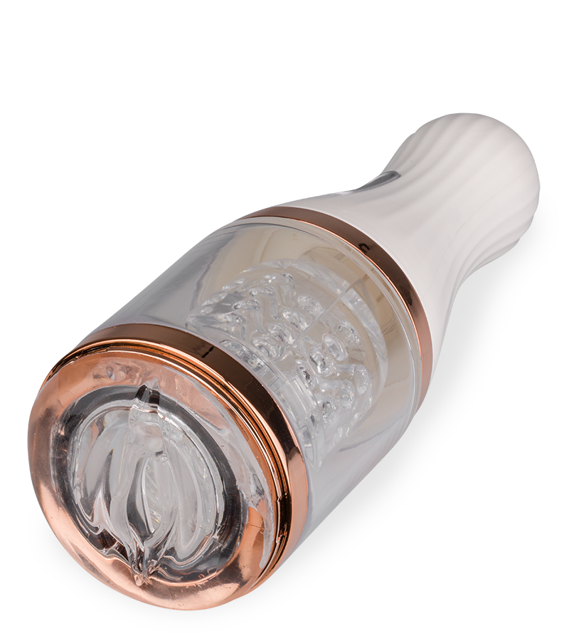 Masturbator mit Rotation und Audiofunktion Huzzah