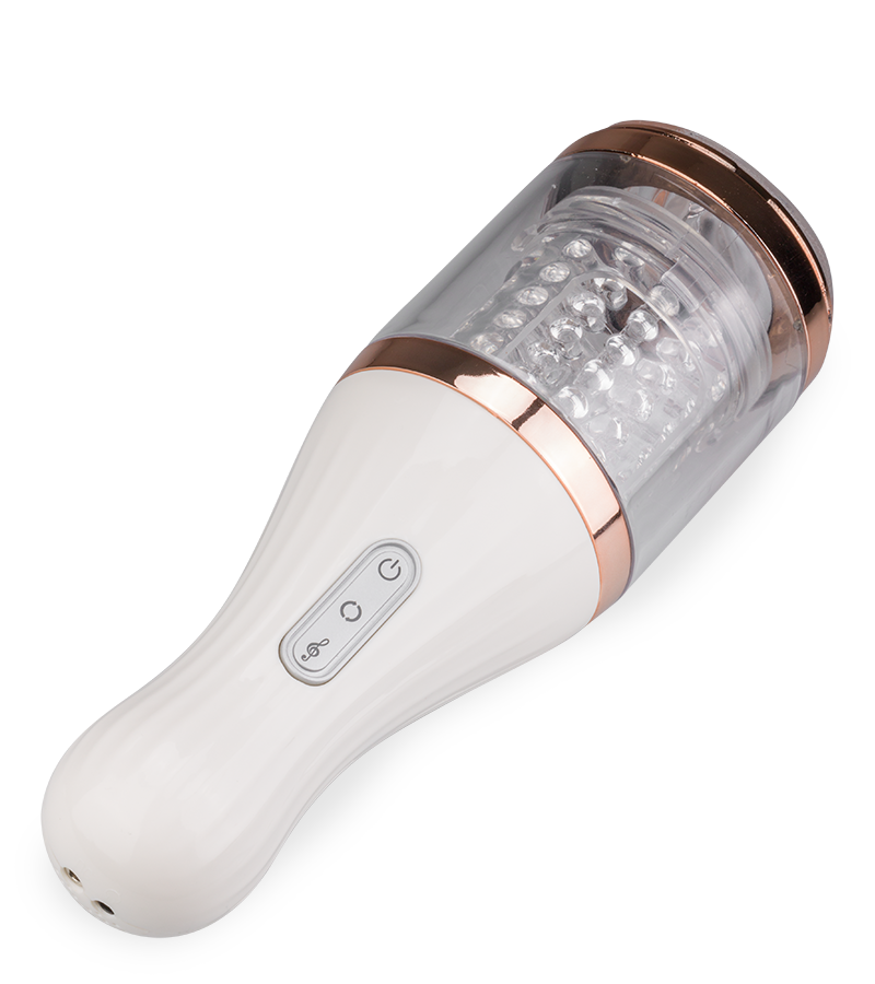 Masturbator mit Rotation und Audiofunktion Huzzah