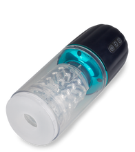 Laden Sie das Bild in den Galerie-Viewer, Masturbator mit Stoß- und Rotationsfunktion und Gelenk-Saugfuß Ricardo