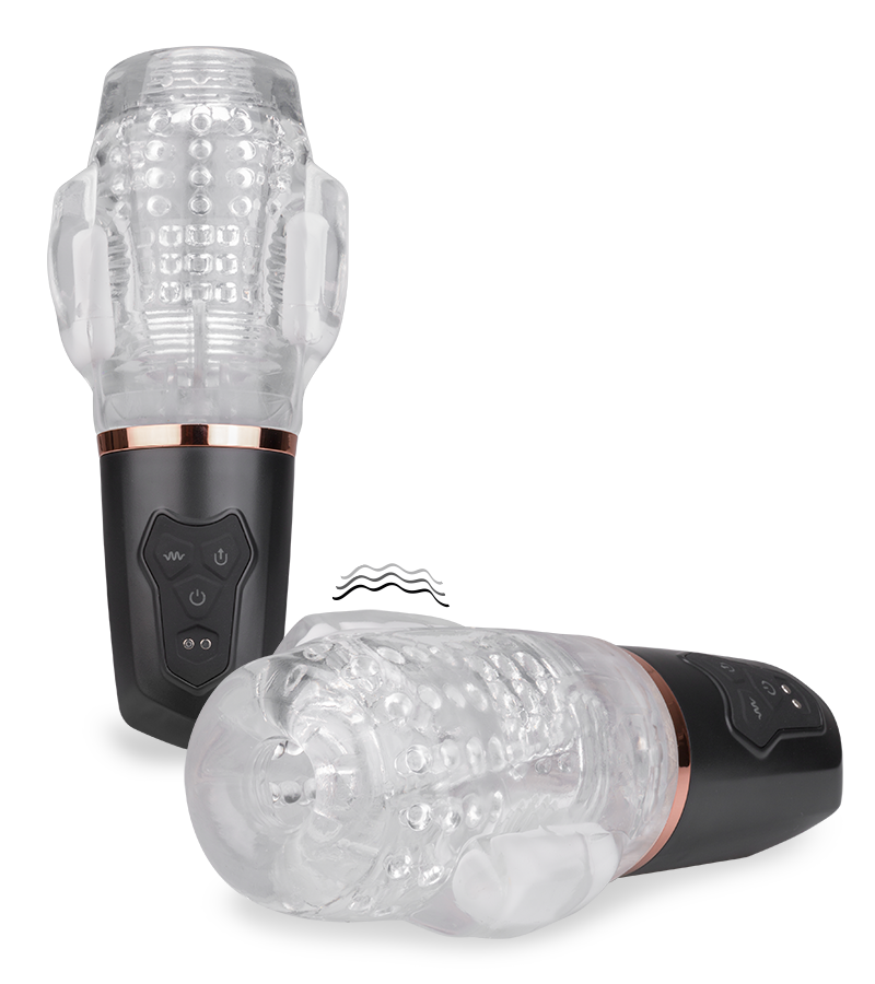 Masturbator mit Vibration und Saugfunktion Again