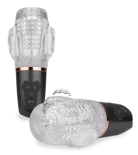 Laden Sie das Bild in den Galerie-Viewer, Masturbator mit Vibration und Saugfunktion Again