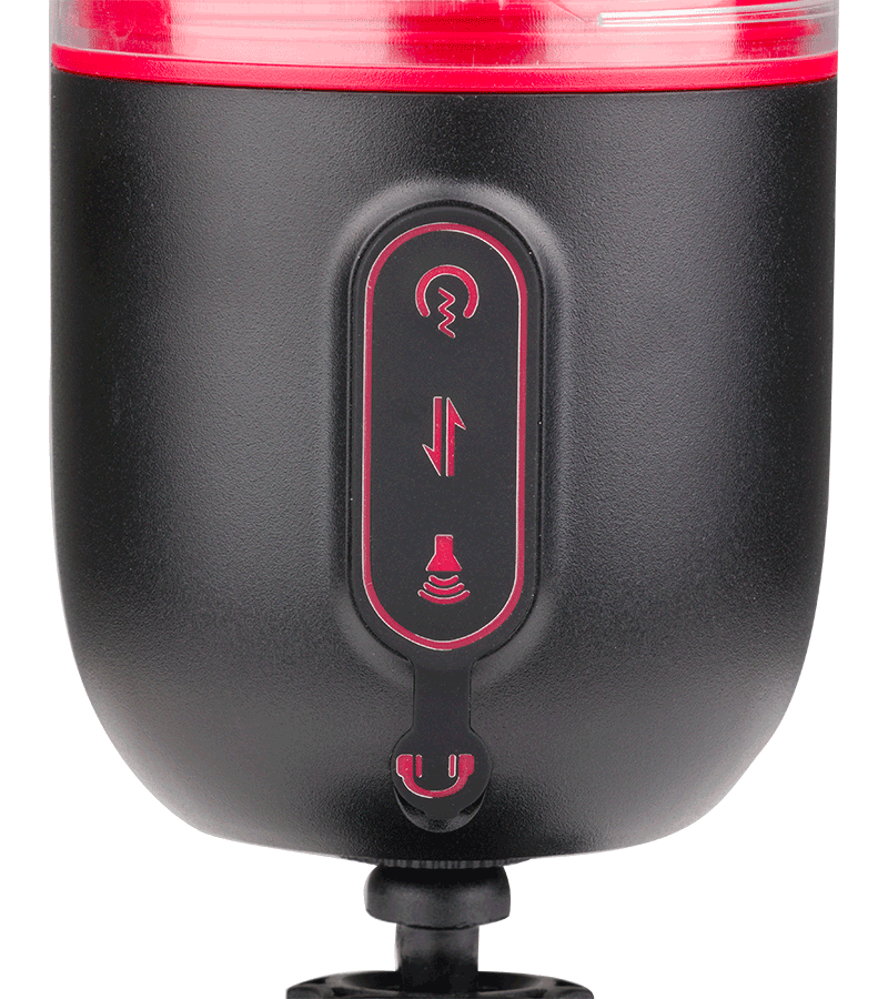 Masturbator mit Vibration und Saugfunktion Audacious