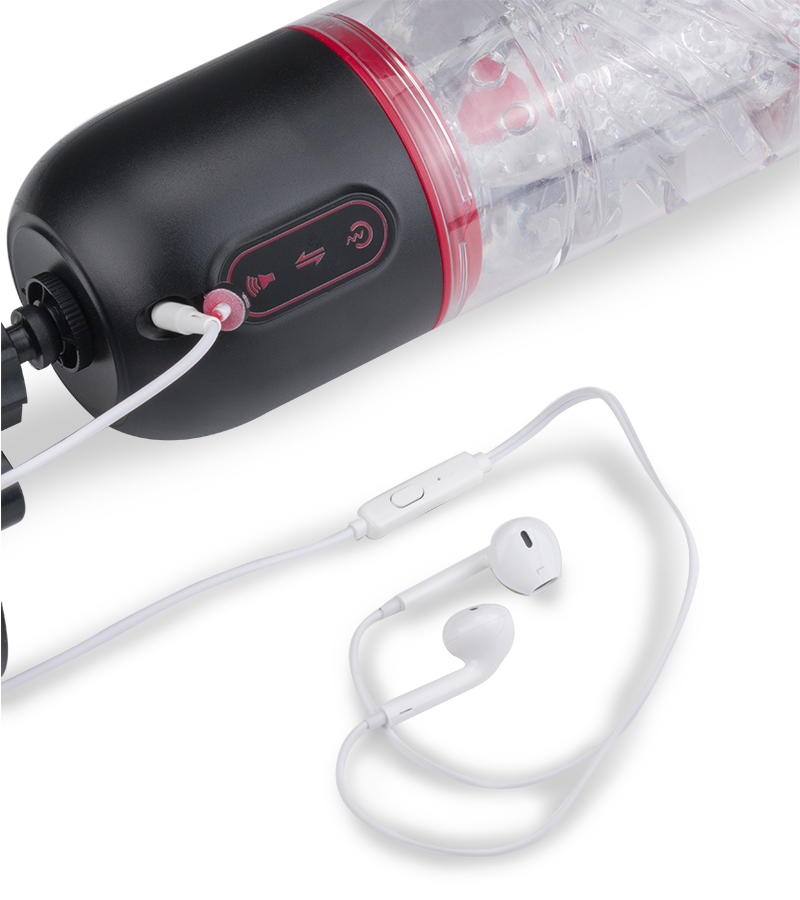 Masturbator mit Vibration und Saugfunktion Audacious