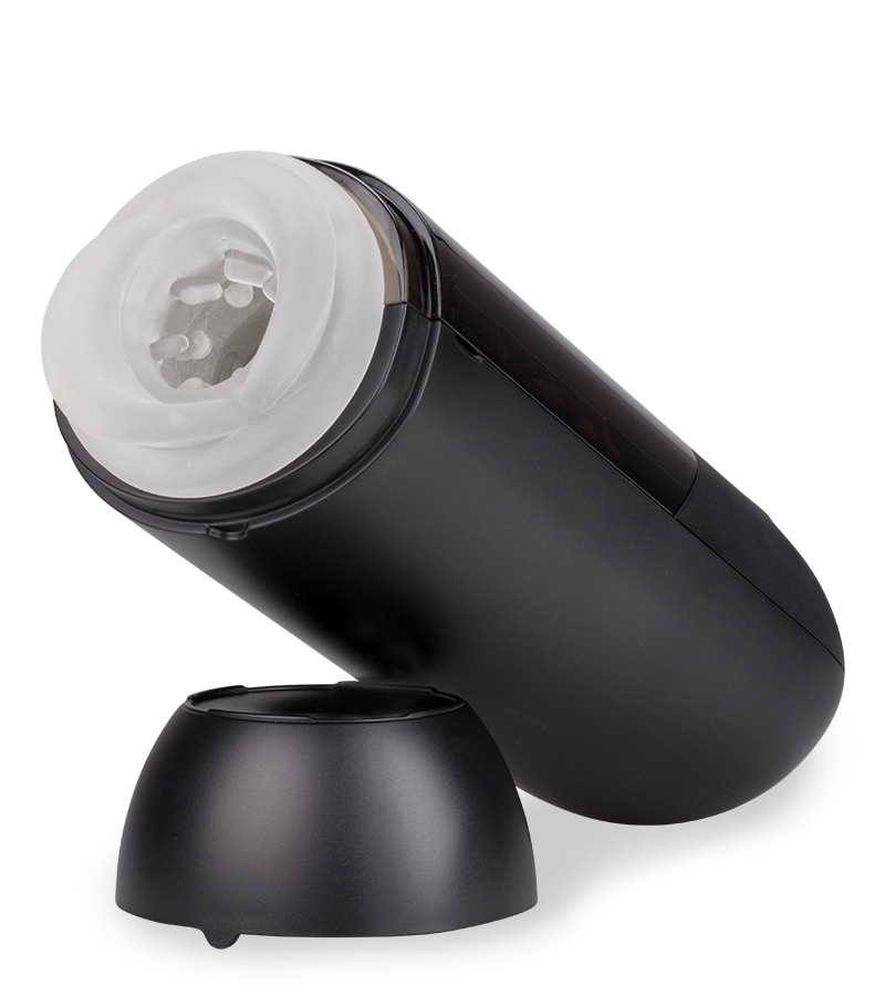 Masturbator mit Vibrations- und Stoßfunktion Loch Ness