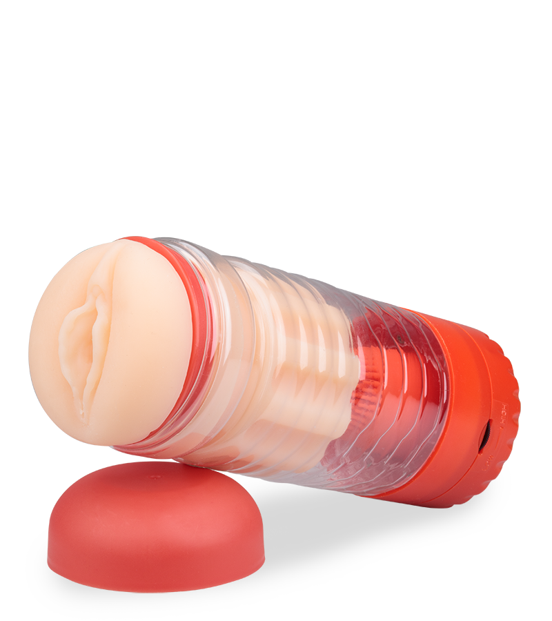 Masturbator mit vibrierender Zunge